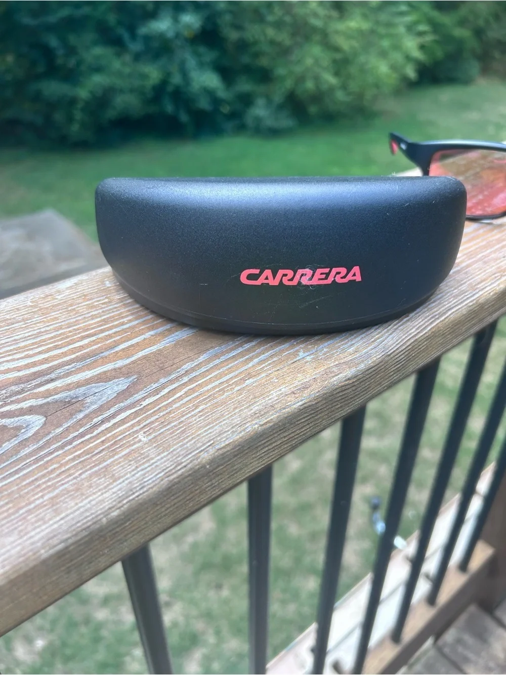 Carrera 8013/S Matte Black Red Mirror Polarized Sunglasses w/ Case Unisex